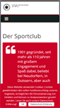 Mobile Screenshot of dsc-preussen.de